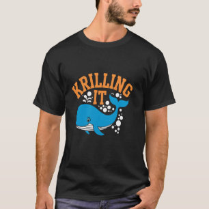 Ocean Animal Marine Biology Humpback Whale Squad G T-Shirt
