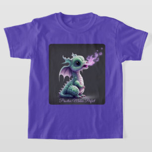 Ocean Aquatic-Mer Dragon Blowing Smoke T-Shirt