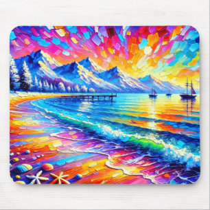 Ocean Art Mouse Pad