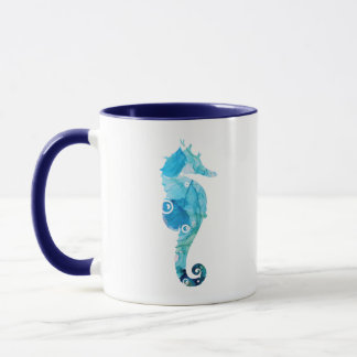 Ocean Art Mug - Seahorse 2