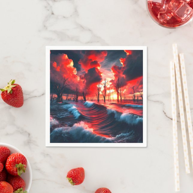 Ocean Art Napkin (Insitu)