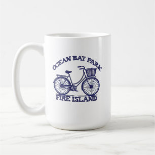 OCEAN BAY PARK Fire Island bike summer beach fam Coffee Mug