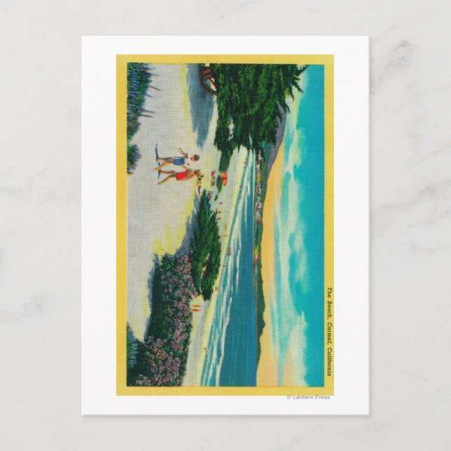 Ocean Beach at Carmel, CACarmel, CA Postcard (Front)