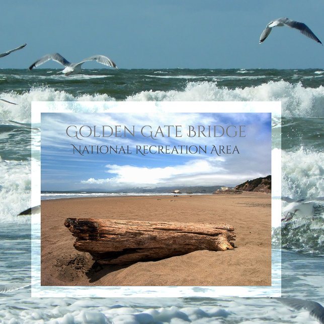 Ocean Beach, Cliff House, Gateway NRA, CA Postcard (Creator Uploaded)