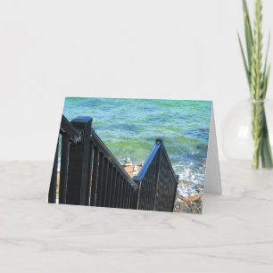 Ocean Beach Railing Card