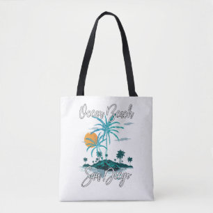 Ocean Beach San Diego Tote Bag