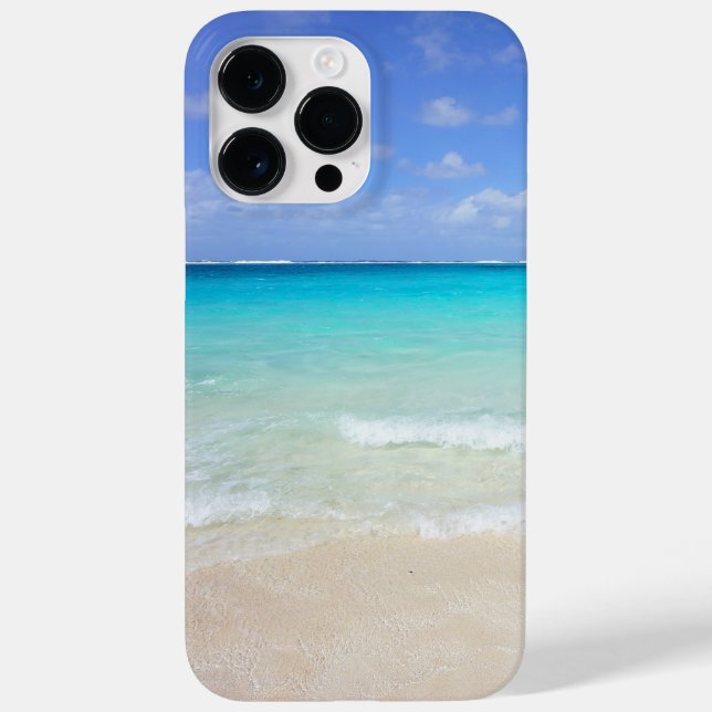 Ocean Beach Scene Horizon Phone Case (Back)