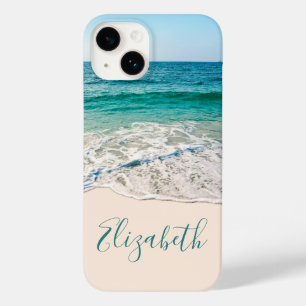 Ocean Beach Shore to Add Your Name Case-Mate iPhone 14 Case