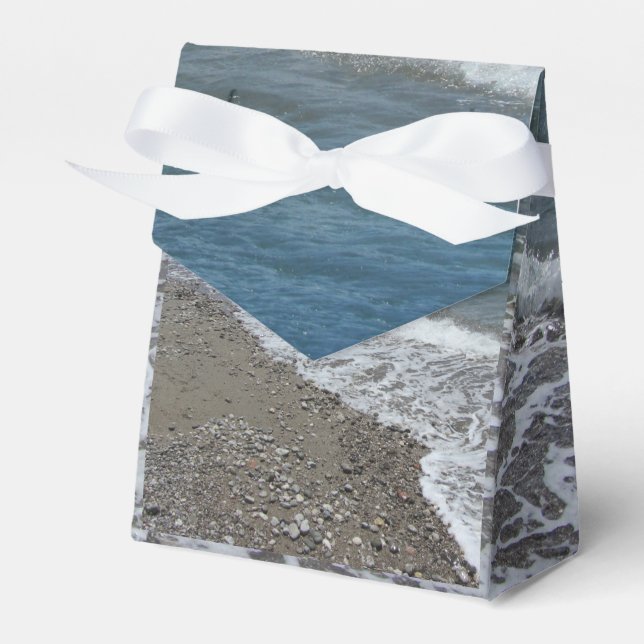Ocean Beach Theme Favour Box (Front Side)