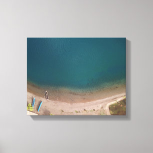 Ocean & Beach View Canvas Print
