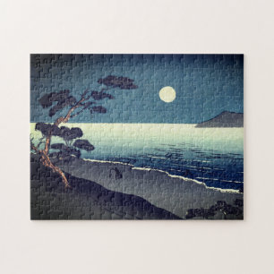 Ocean Beach View of Japanese Sun Rise, Filter Jigsaw Puzzle
