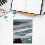 Ocean Beach Waves Coastline Seascape Planner<br><div class="desc">This monthly/weekly calendar planner keeps all your up-coming activities and schedules organised in one,  handy place and features a seascape image of ocean waves breaking on a coastline beach. Select your planner style and wire colour.</div>