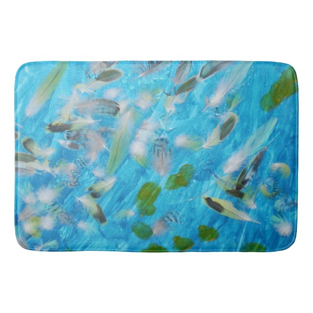 Ocean Birds   Bath Mat (Front)