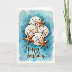 Ocean Birthday Treasure Card