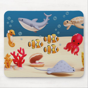 Ocean Bliss Mouse Pad