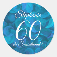 Ocean Blue 60 and Sensational Birthday Favour