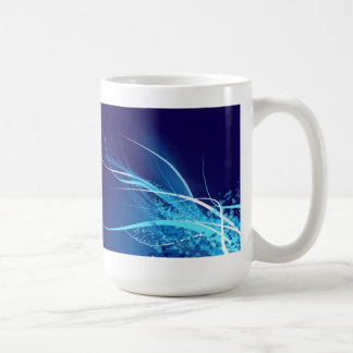 Ocean Blue Abstract - Mug