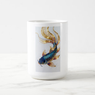 ocean blue coffee mug