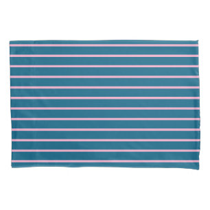 Ocean Blue Colour Minimalist Modern Plain Pillowcase