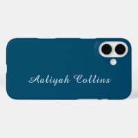 Ocean Blue Minimalist Professional Modern