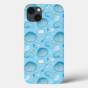 Ocean Blue Pattern iPhone 13 Case