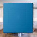 Ocean Blue Solid Colour | Classic | Elegant Tile<br><div class="desc">Ocean Blue Solid Colour | Classic | Elegant | Trendy | Stylish | Gift</div>