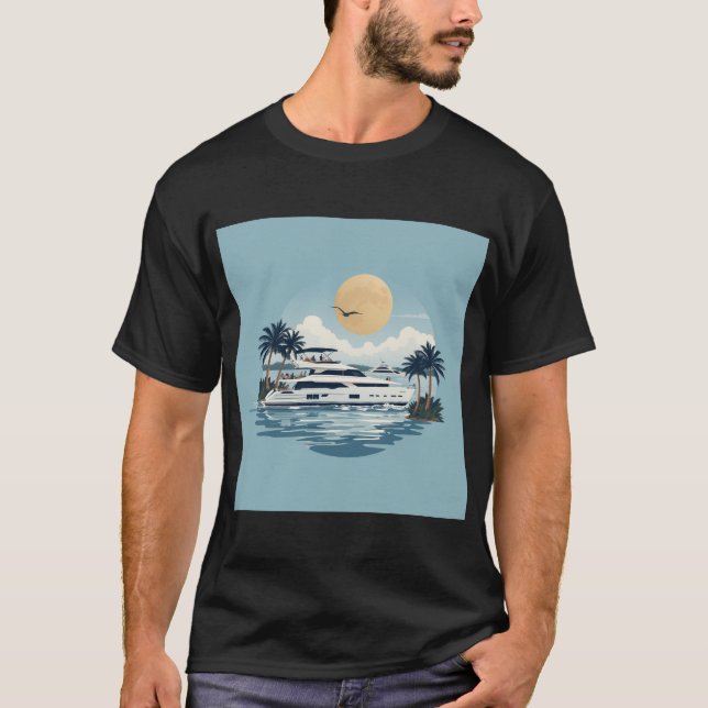 Ocean blue T-Shirt (Front)