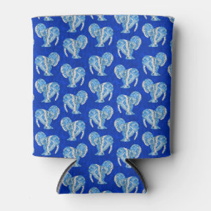 Ocean Blue Tribal Tattoo Manatees Can Cooler