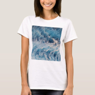 Ocean Blue Waves T-Shirt