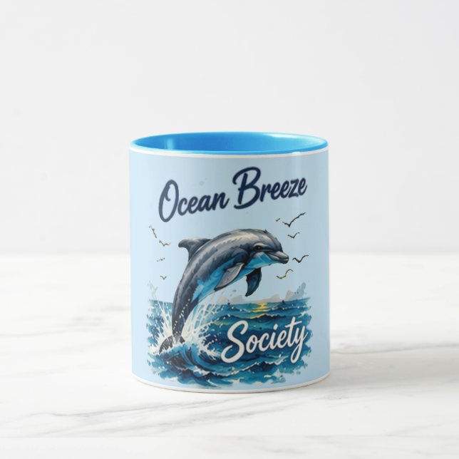 	Ocean Breeze Society Dolphin Mug (Center)