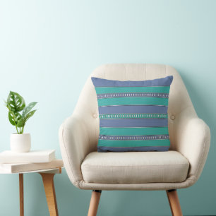 Ocean Breeze Stripes Cushion