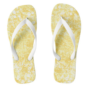 Ocean Bubbles & Currents Adult Flip Flops