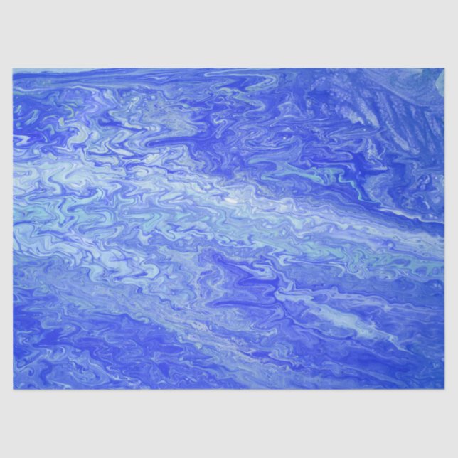 Ocean bubbles Tissue Paper (Front)