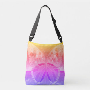 Ocean Butterfly Crossbody Bag