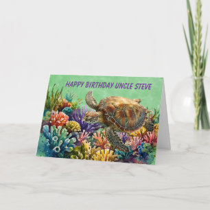 Ocean Celebration – Sea Turtle Card
