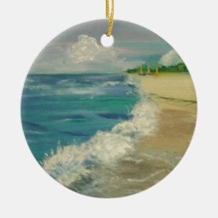 ocean ceramic tree decoration
