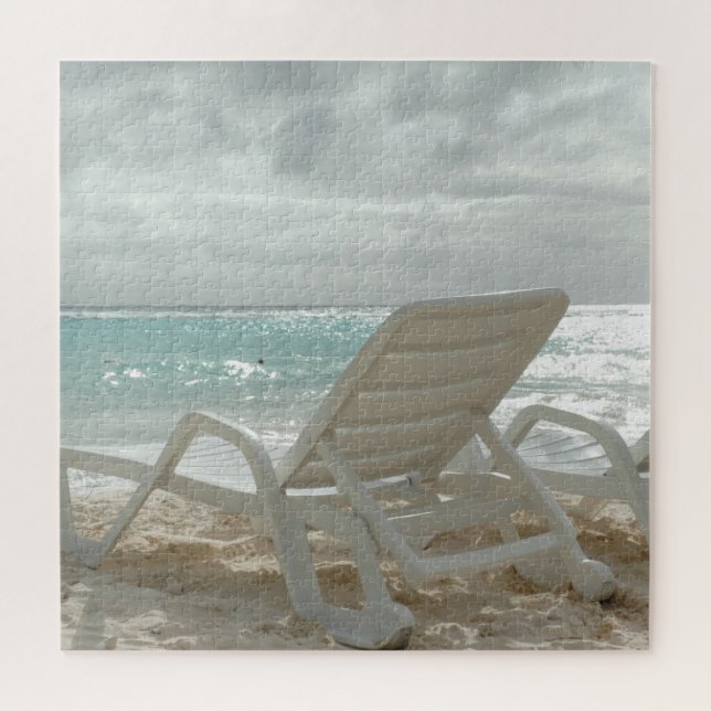 Ocean Chair Jigsaw Puzzle (Horizontal)