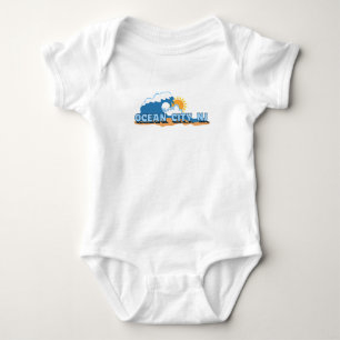 Ocean City. Baby Bodysuit