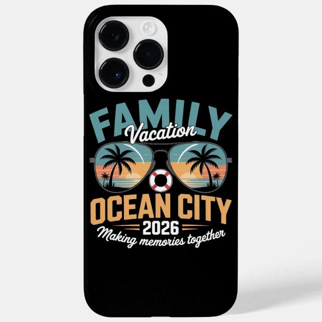 Ocean City Beach Case-Mate iPhone Case (Back)