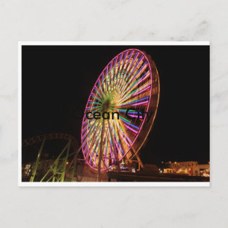 Ocean City ferris wheel Postcard