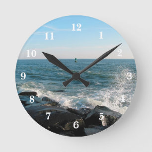 Ocean City Inlet Round Clock