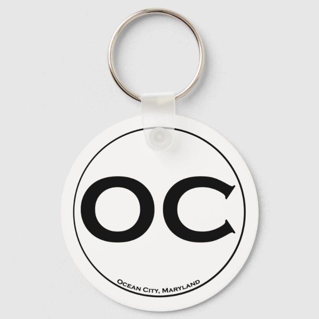 Ocean City Keychain (Front)