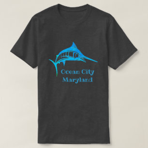 Ocean City Maryland Marlin Fish T-Shirt