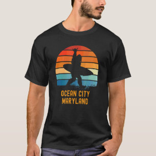 Ocean City Maryland Sasquatch Souvenir T-Shirt