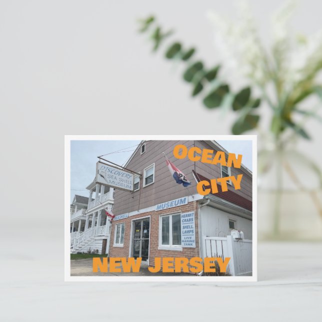 Ocean City New Jersey Postcard (Standing Front)