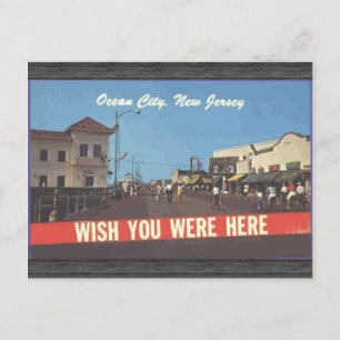 Ocean City, New Jersey, Vintage Postcard