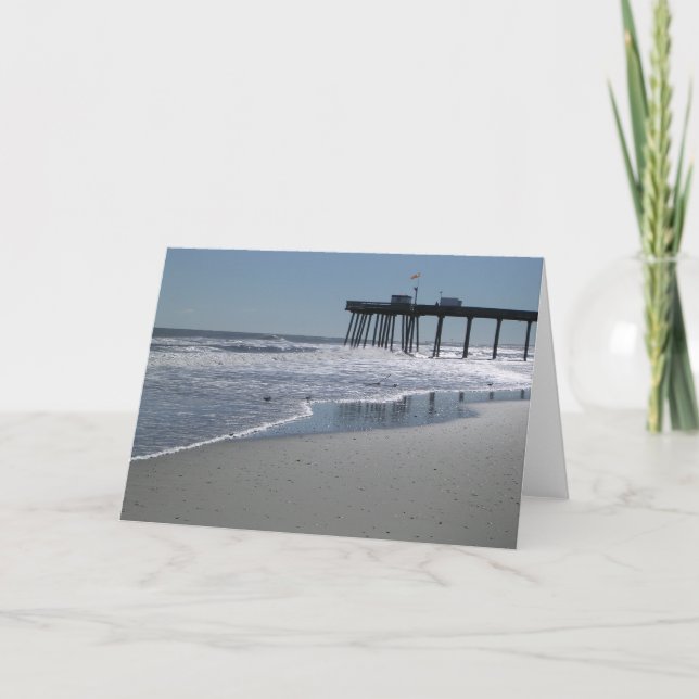 Ocean City, NJ In September Card (Front)
