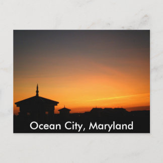 Ocean City View Postcard