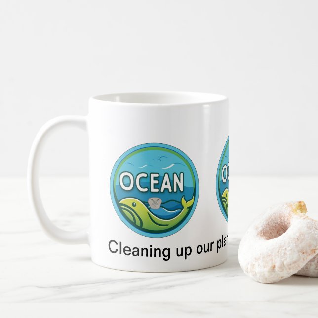 Ocean Clean Up Cup (With Donut)