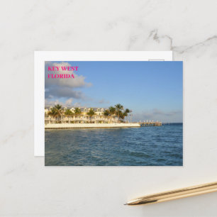Ocean Coastline Resort  Key West Florida Postcard